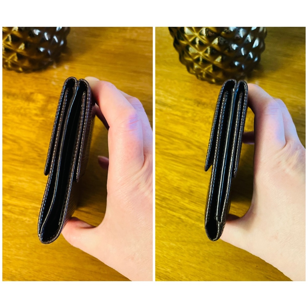 LOUIS VUITTON Elise Epi Leather Brown Compact Wallet 💯 AUTHENTIC - Picture 13 of 15